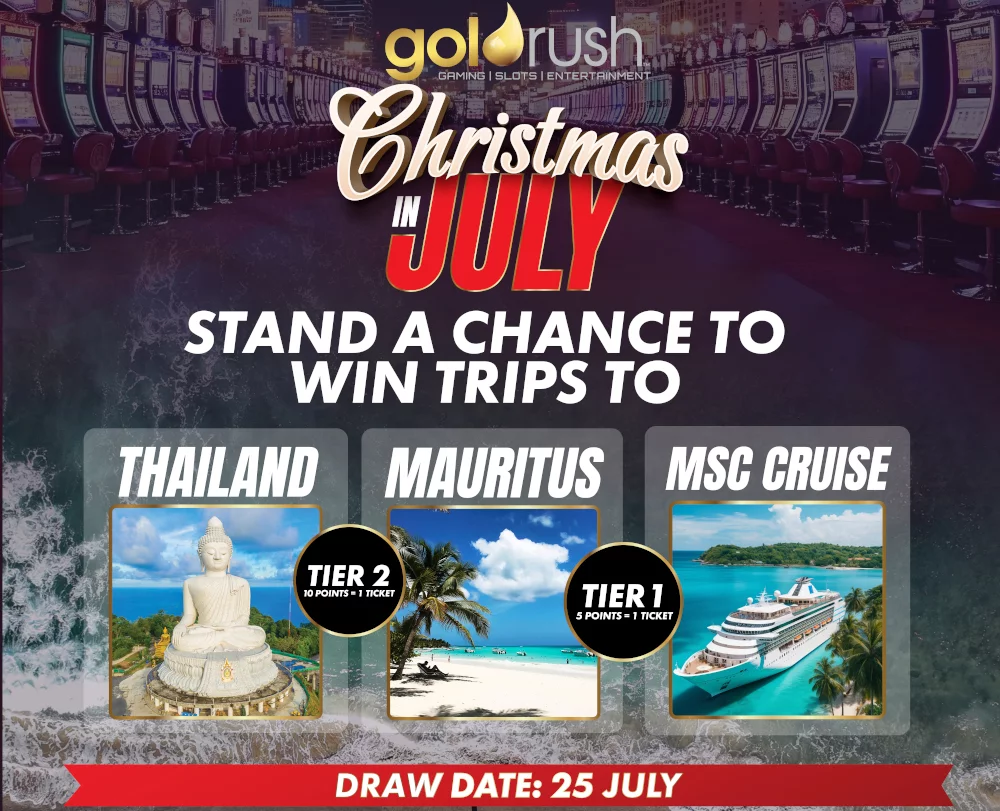 Celebrate Christmas in July at Goldrush Newmarket